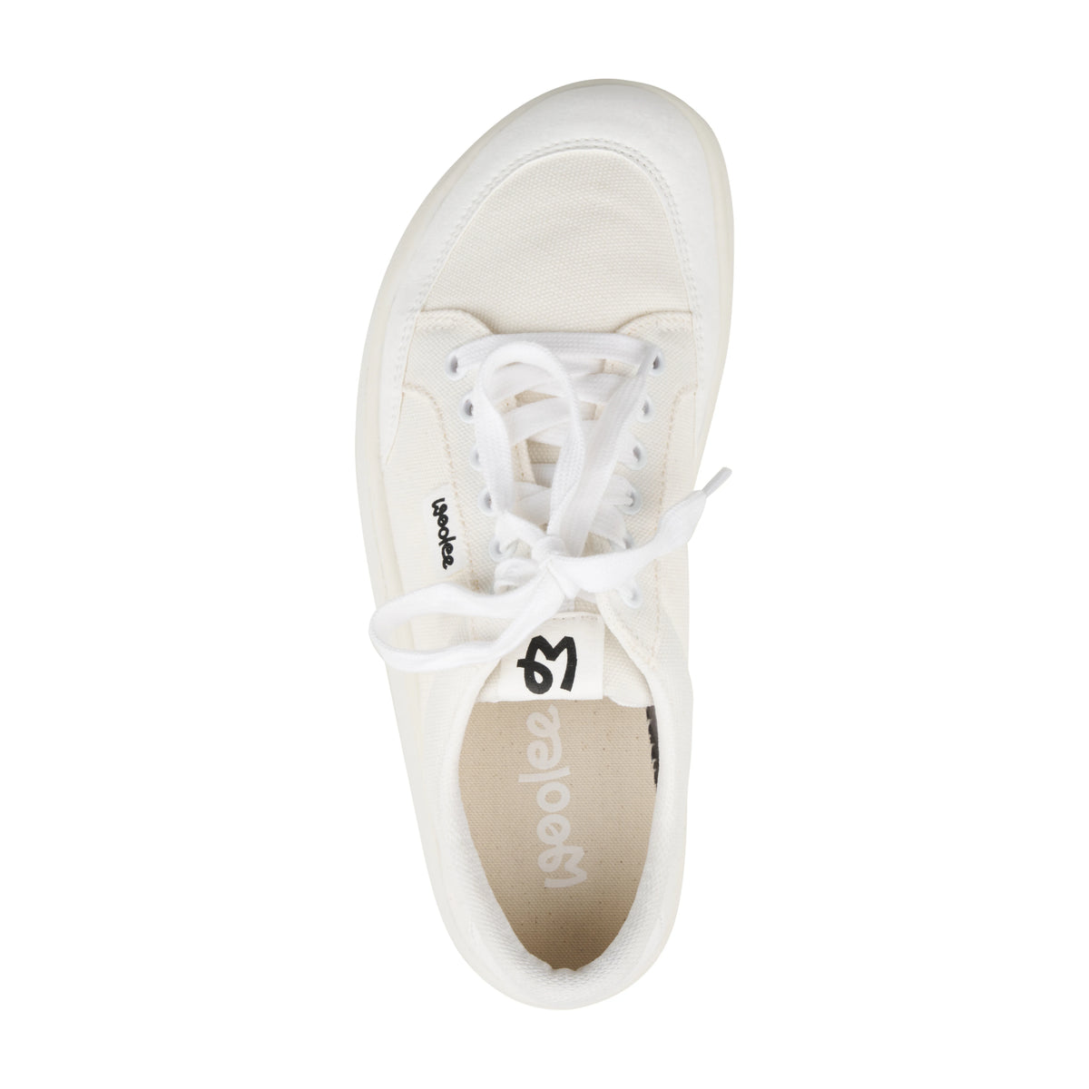 Dam barfota textil sneakers Oxy vit