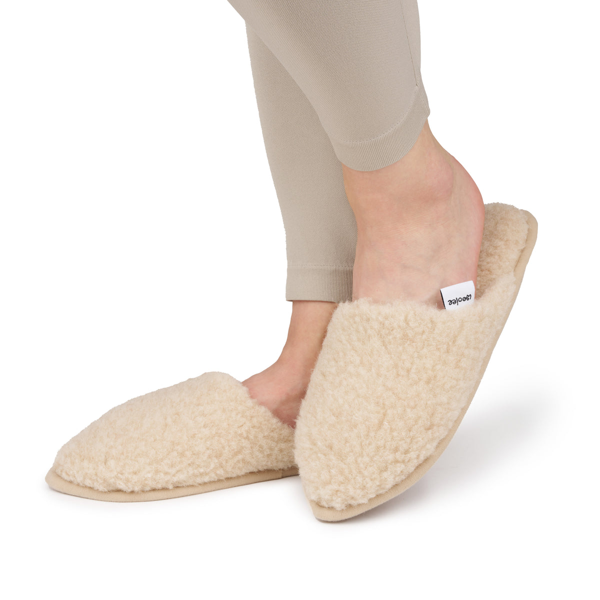 Damulltofflor Lenka beige