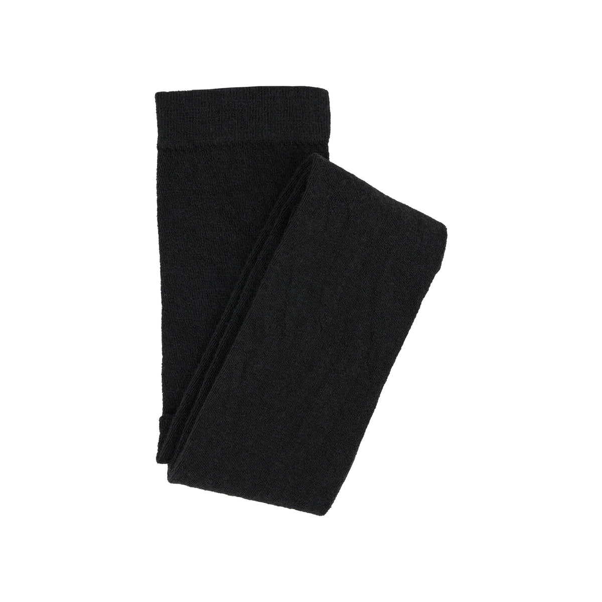 Barnulltights Woolie merinoull svart