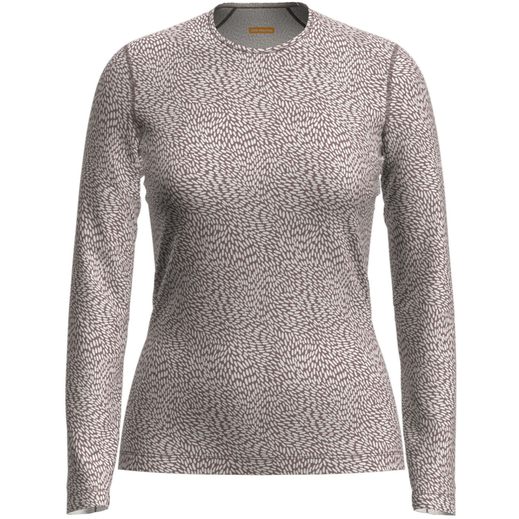 Damfunktionströja Icebreaker Merino 200 Oasis Flock Forms