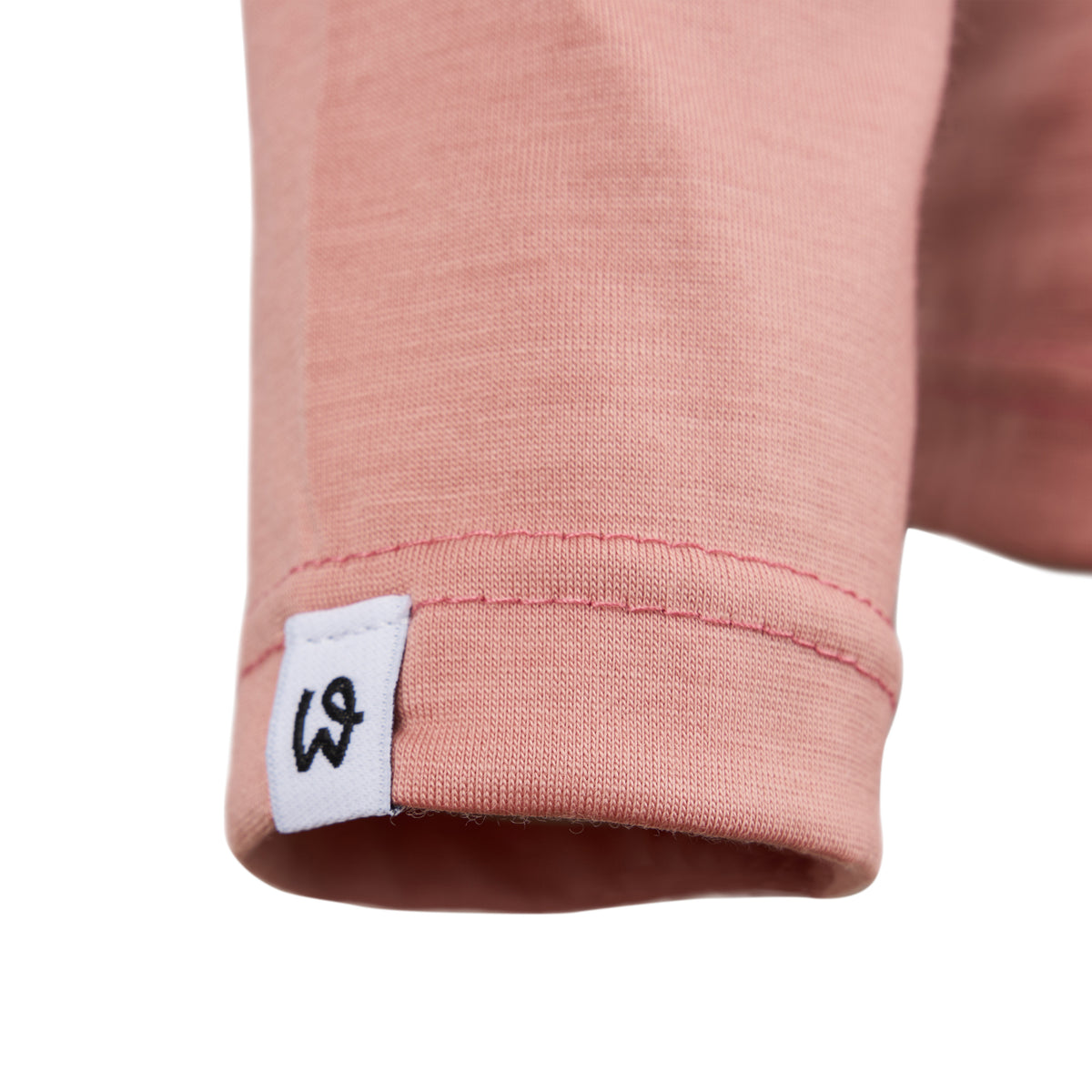 Dam långärmad merinoull t-shirt Woolie rosa