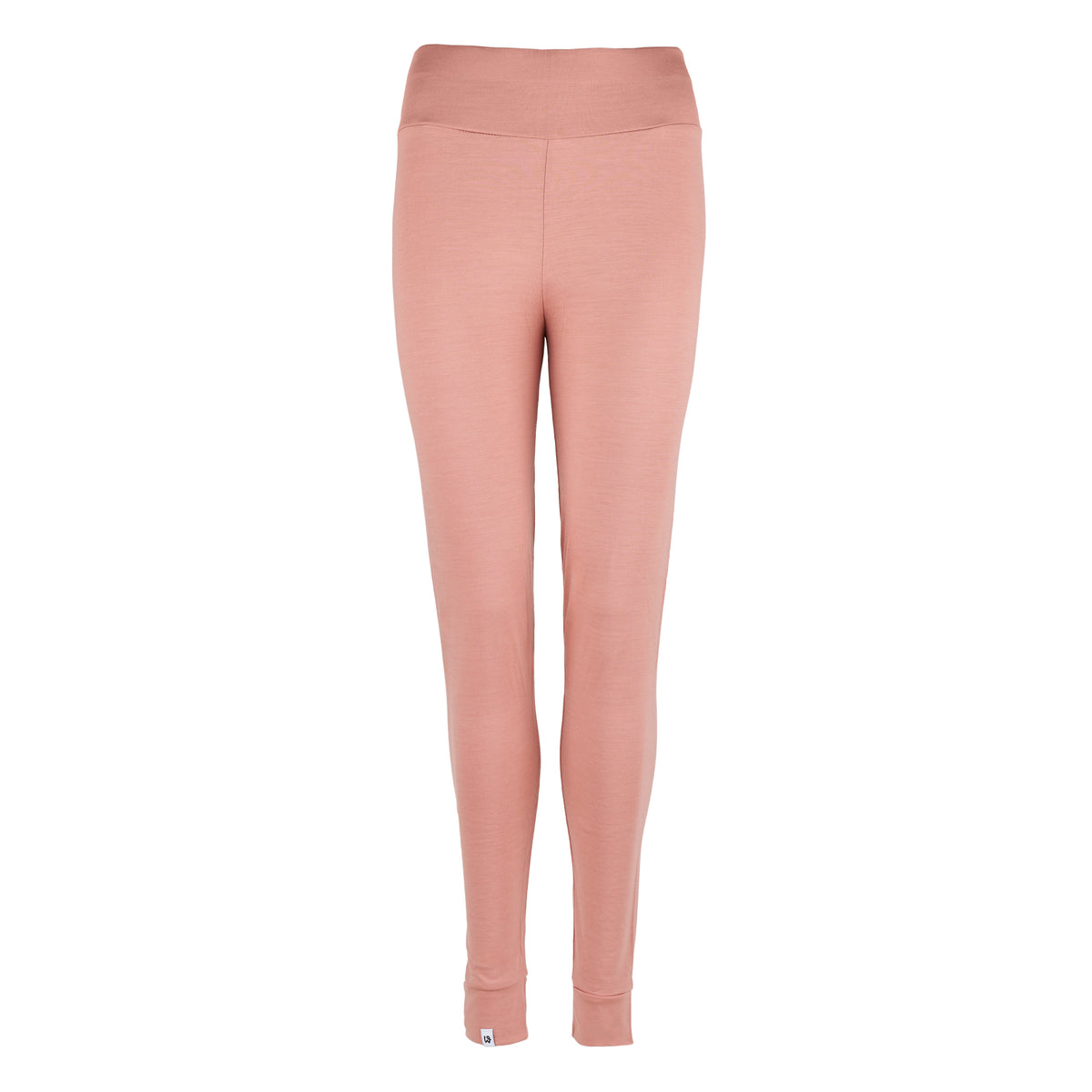 Woolie dam-merinoull-leggings rosa