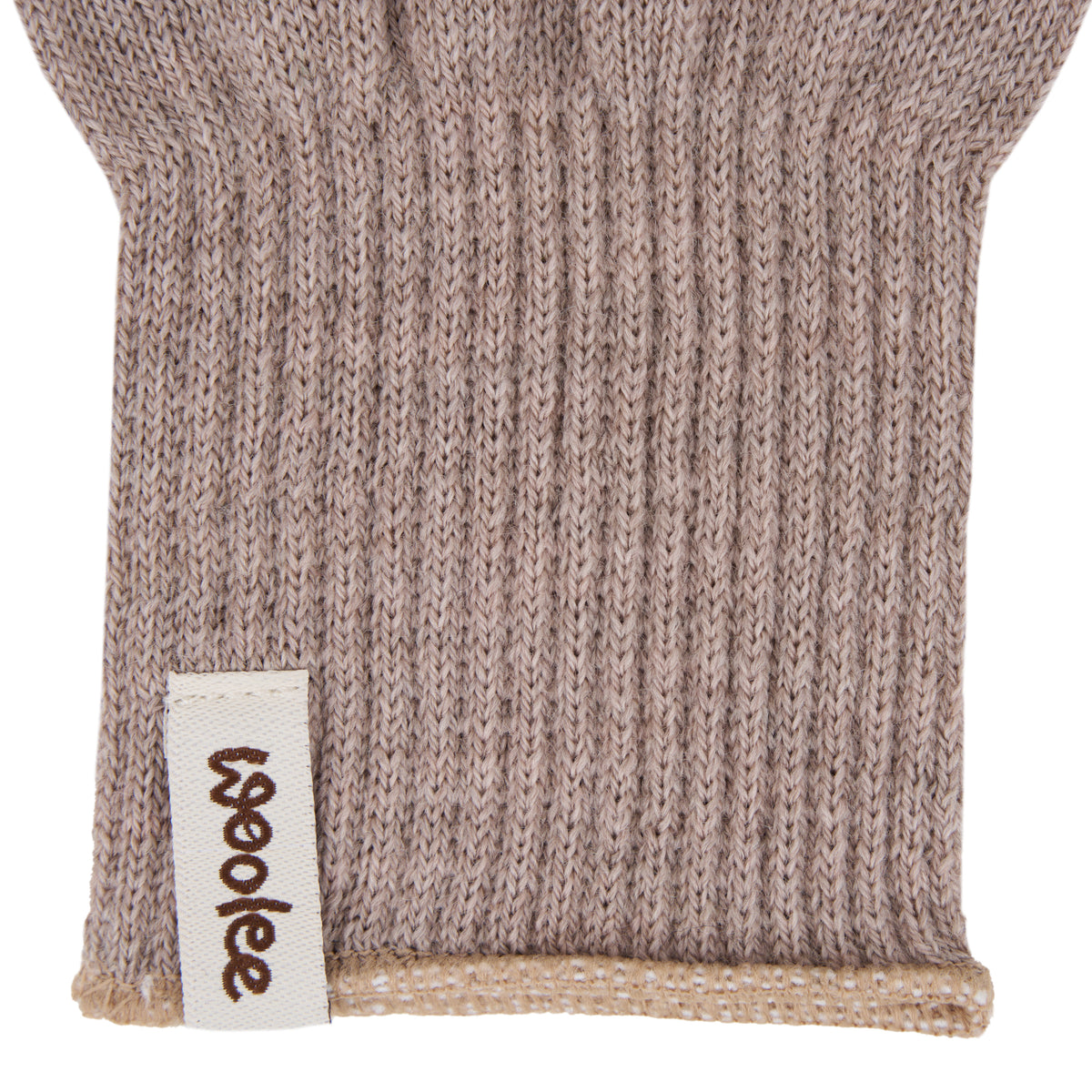 Merinoull fingerlösa handskar Woolie beige