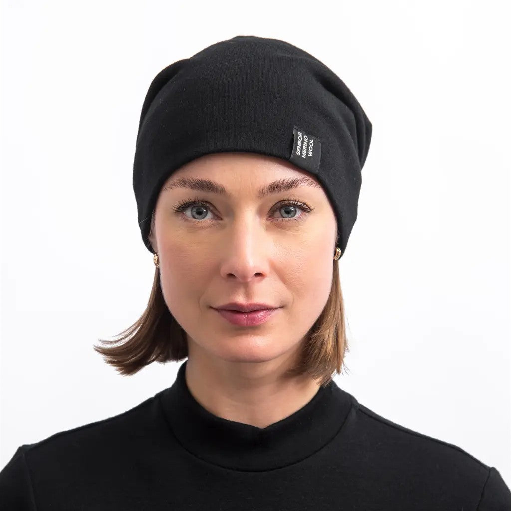 Ullmössa Sensor Merino Extreme Up svart