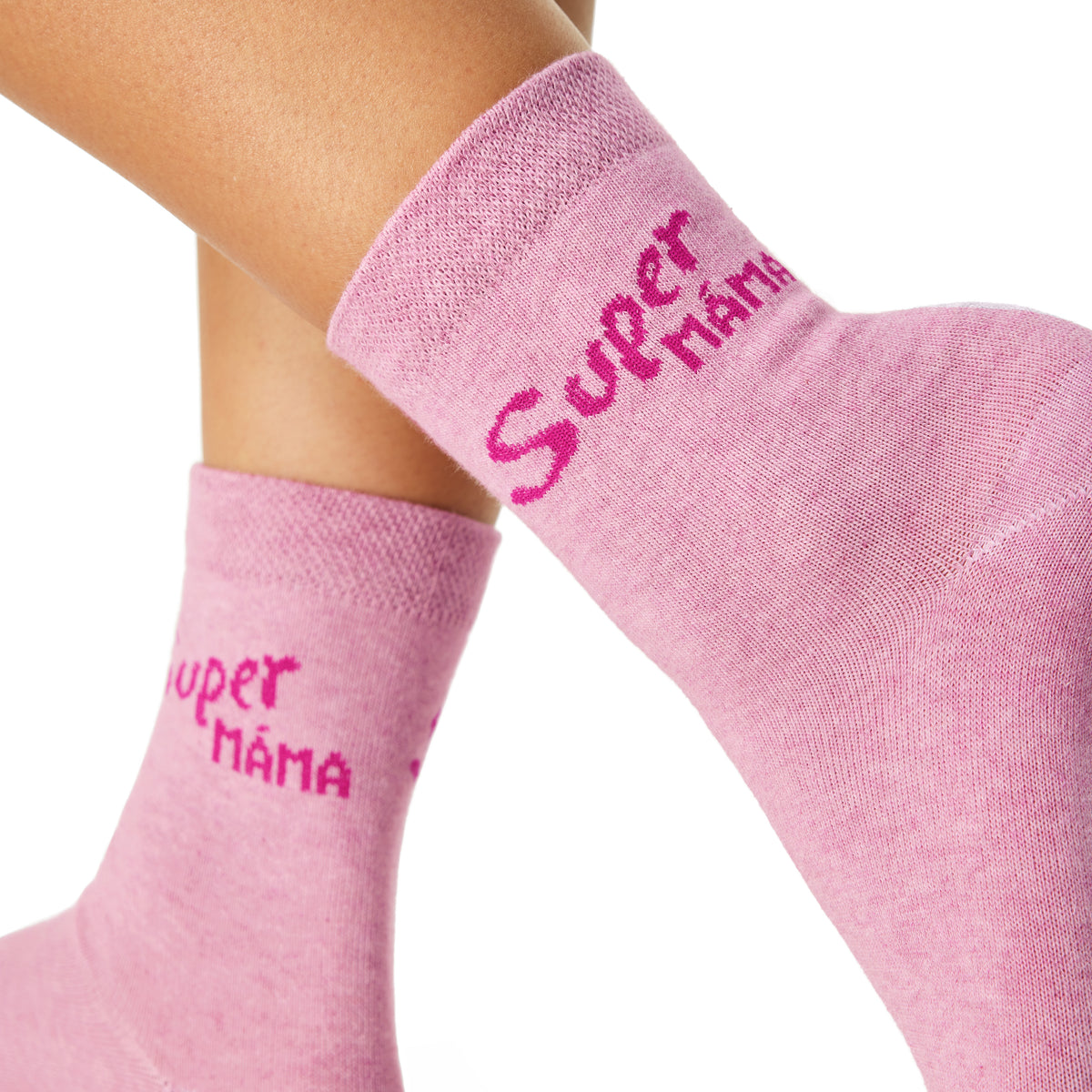 Presentbomullsstrumpor Supermamma