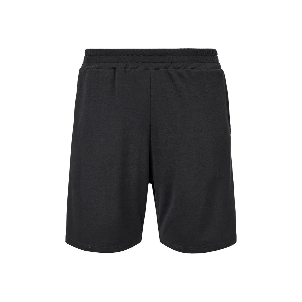 Herrshorts med merinoull med resår svart