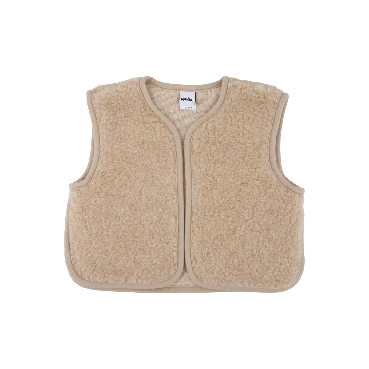 Barnullväst Junior beige