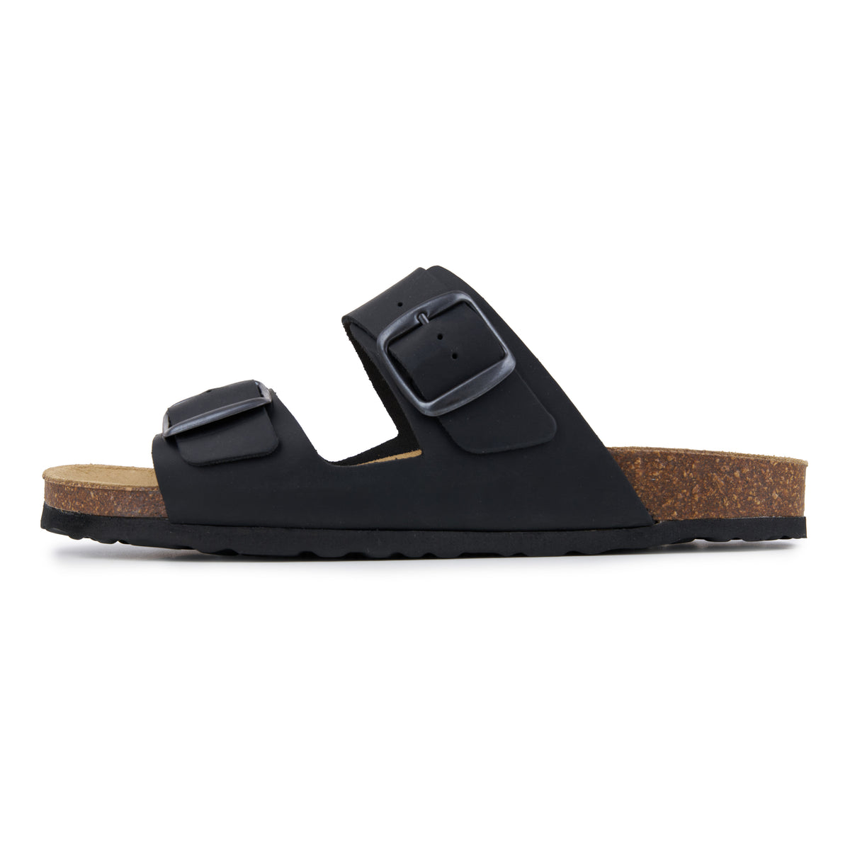 Herr anatomiska kork slip-in-tofflor Ben svart