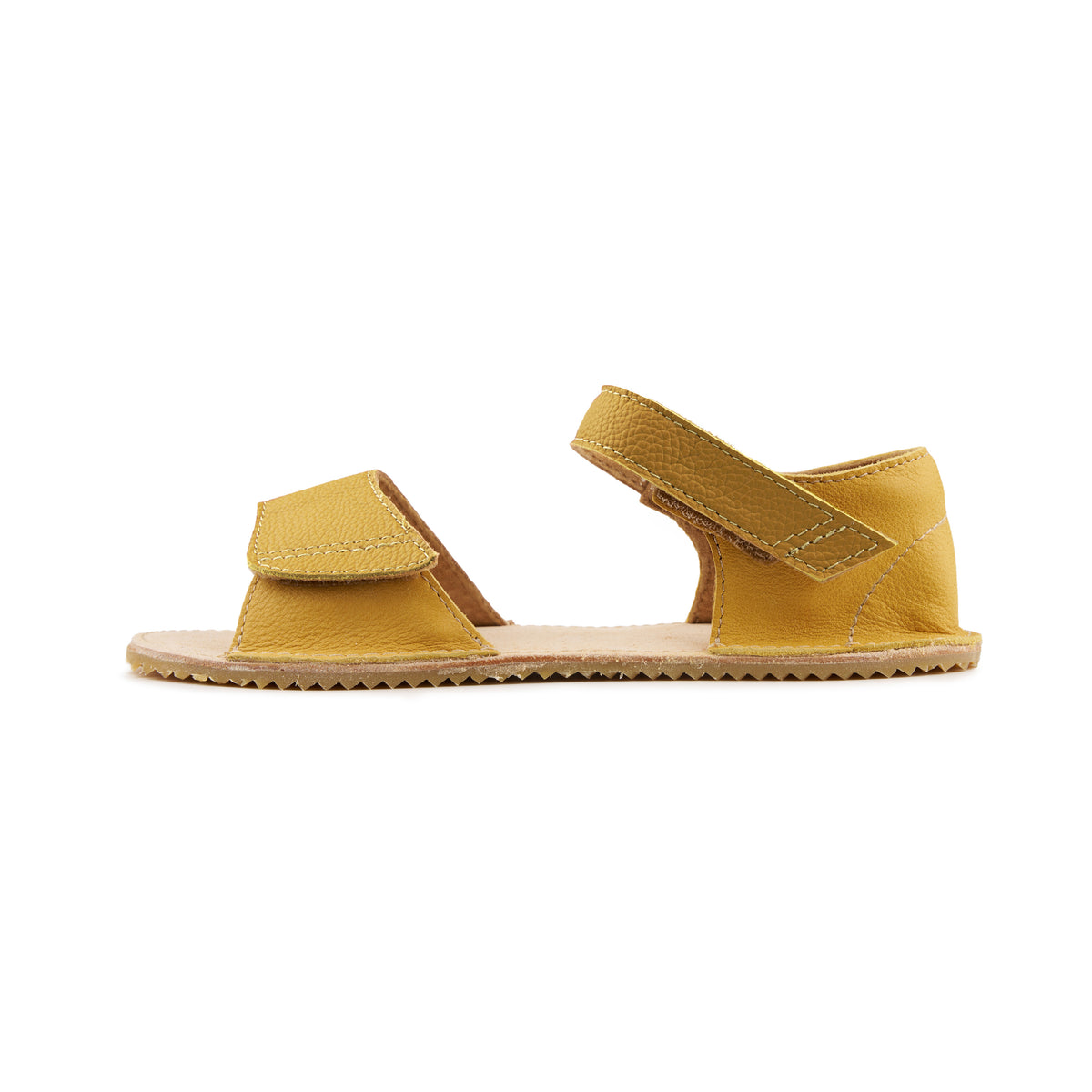 Barefoot barnlädersandaler Miri brun
