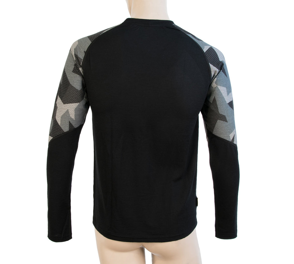Herrfunktionströja Sensor Merino Impress Camo