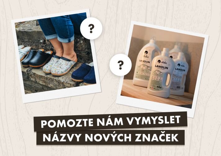 Navrhněte název značky a vyhrajte poukaz