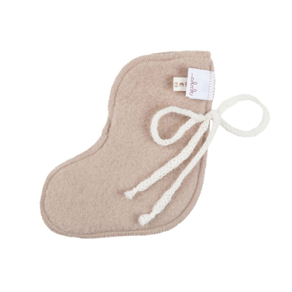 Babystrumpor beige