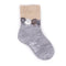 Barnstrumpor i merinoull Ovci particka beige