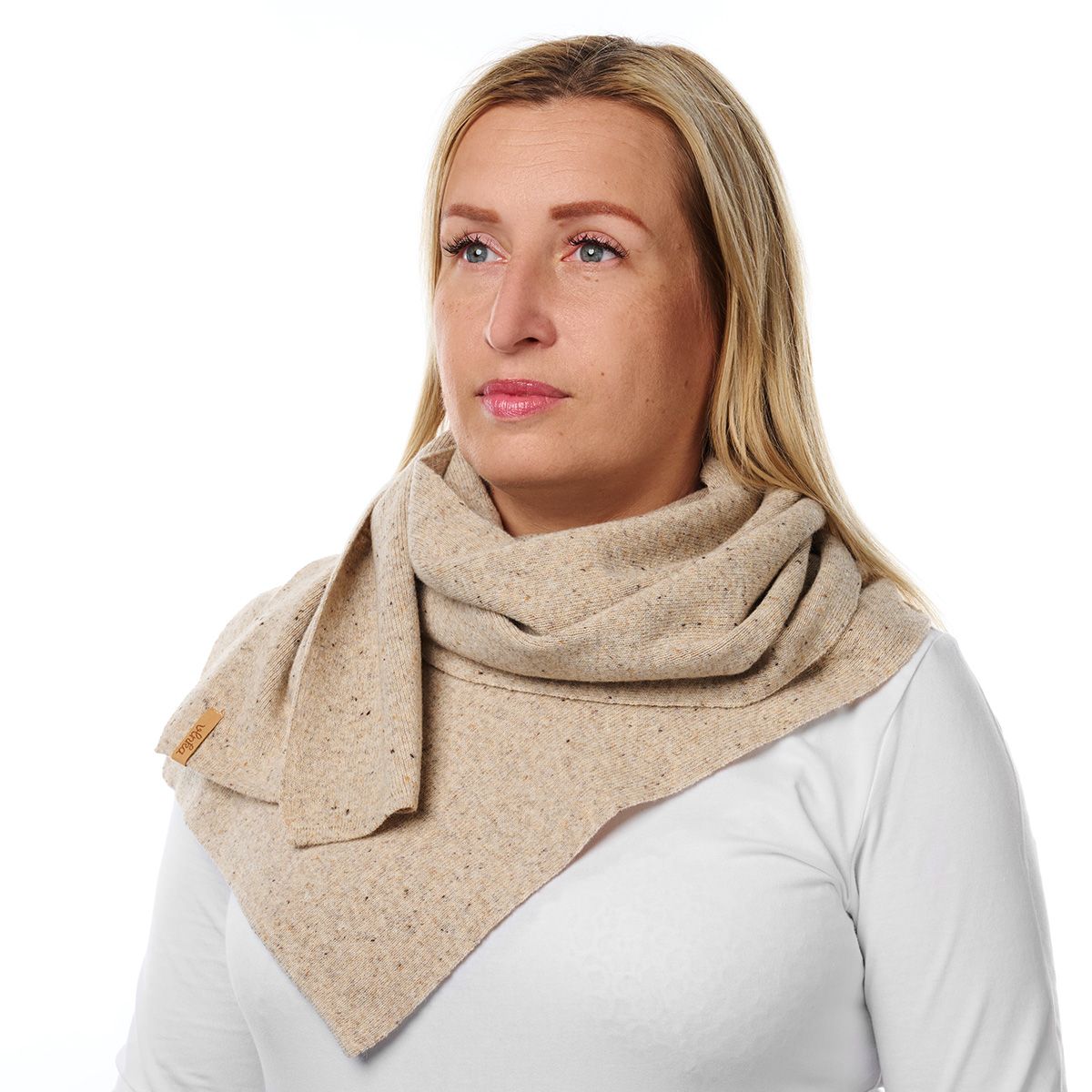 Ullhalsduk Woolee B01 beige