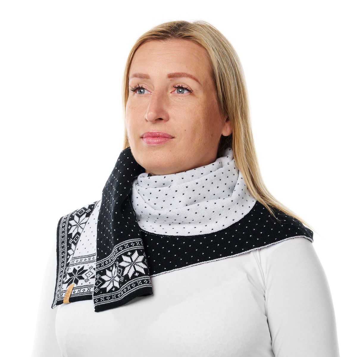 Ullhalsduk Woolee B03 svart