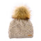 Mössa med fårull Woolee V09 beige