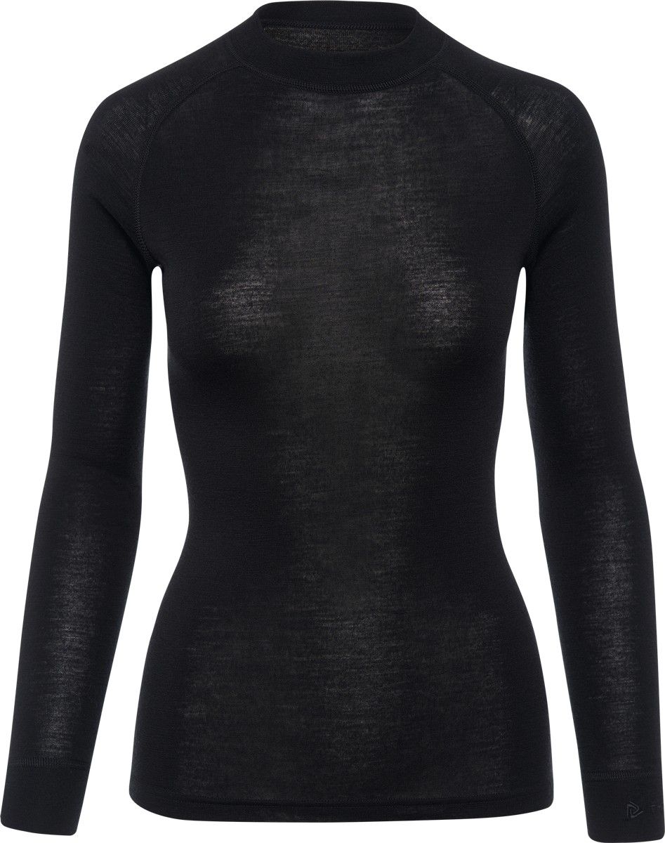 Damfunktionströja merino WARM Thermowave svart