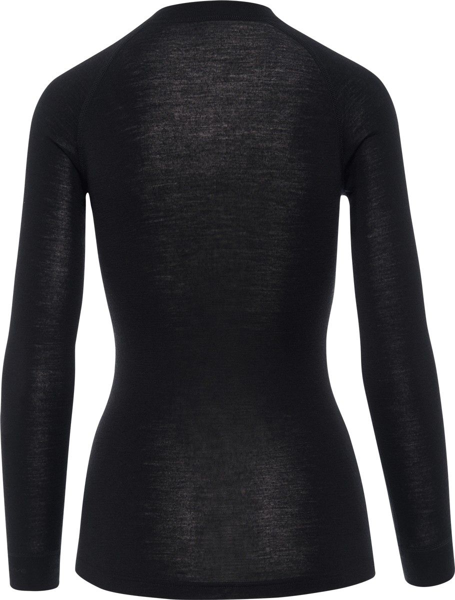 Damfunktionströja merino WARM Thermowave svart