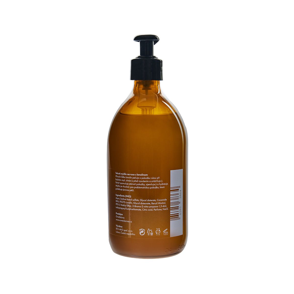 Flytande tvål med lanolin 500 ml