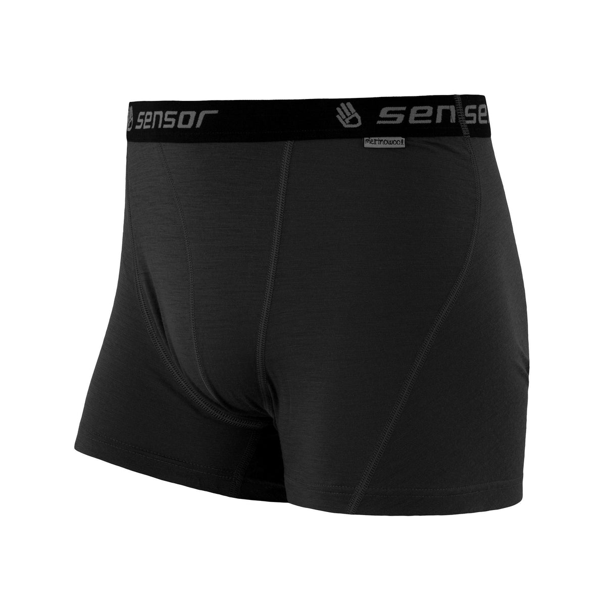 Funktionsboxershorts för herr Sensor Merino Active svart