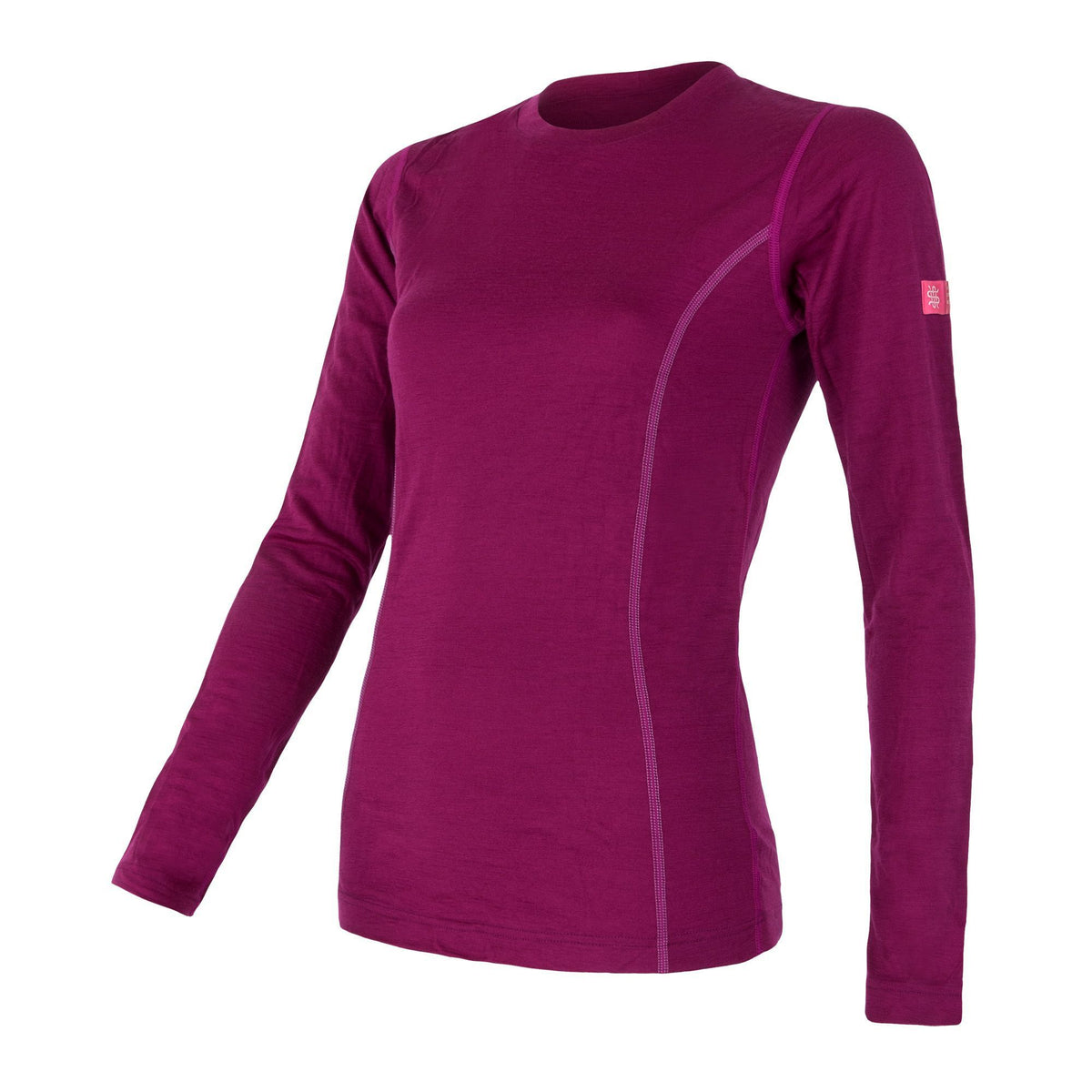 Damfunktionströja Sensor Merino Active rosa