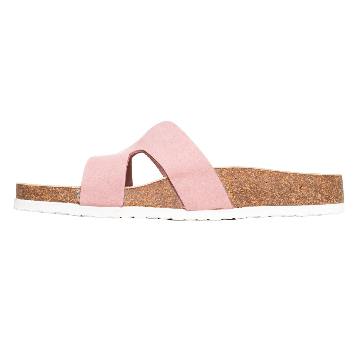 Anatomiska damkorkslip-in-tofflor Zora rosa
