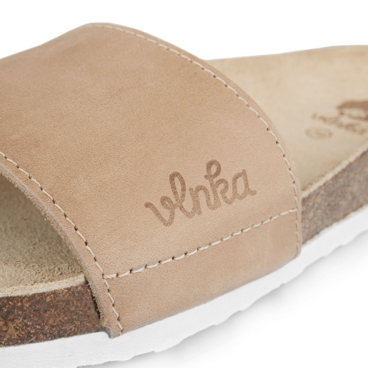 Dam kork anatomiska slip-in-tofflor Trepky kräm