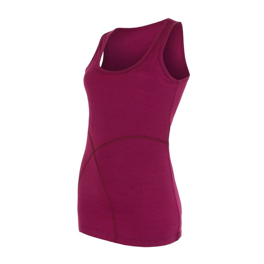 Funktionell damlinne Sensor Merino Active lila