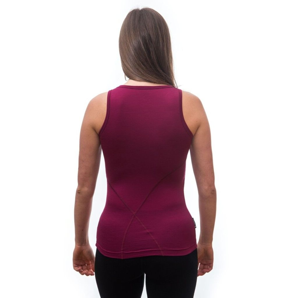Funktionell damlinne Sensor Merino Active lila