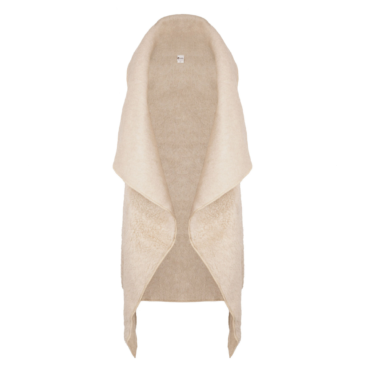 Ullomlottväst beige