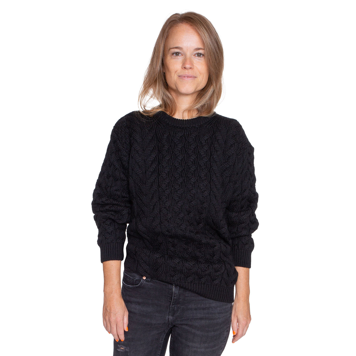 Ulltröja Woolee S08 svart