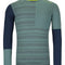 Herr merinoullströja 185 Rock'n'Wool Long Sleeve Ortovox arktisk grå