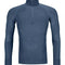 Herr merinoullströja 230 Competition Zip Neck Ortovox petrolblå