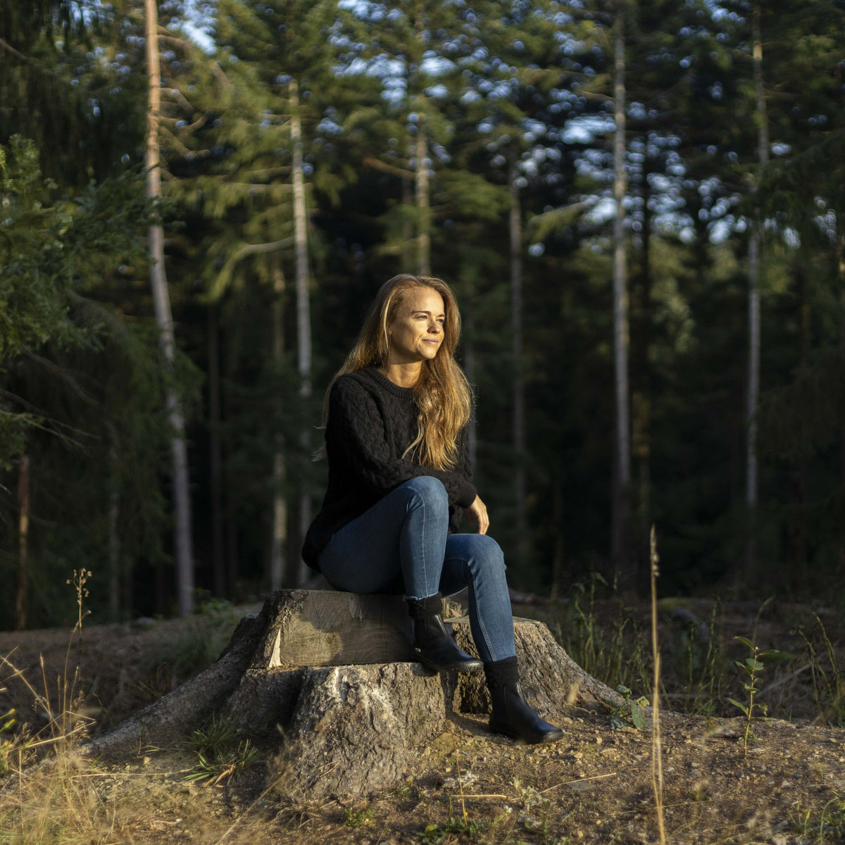 Ulltröja Woolee S08 svart
