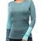 Dam merinoull t-shirt 185 Rock'n'Wool Long Sleeve Ortovox arktisk grå