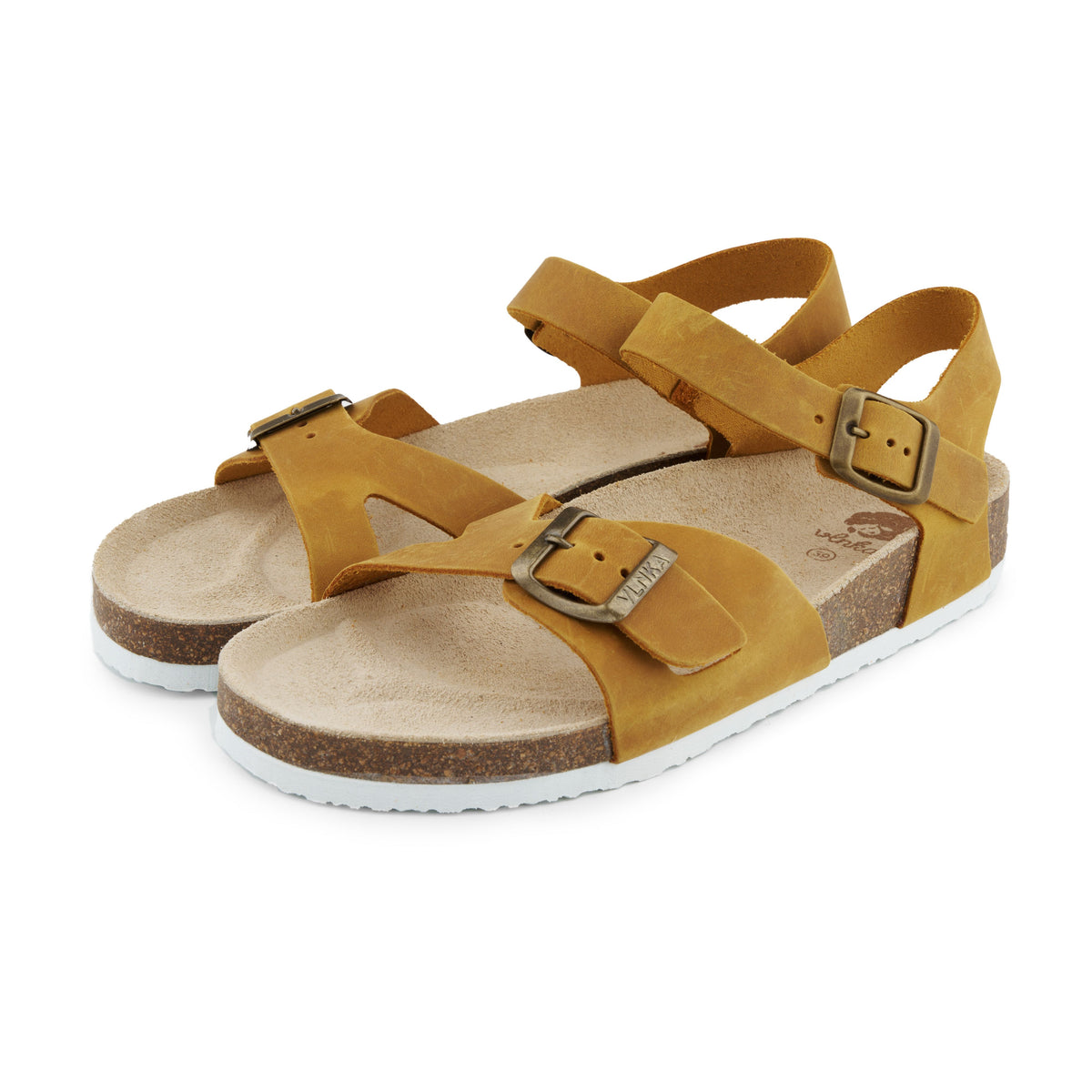 Damanatomiska korksandaler Jindra beige