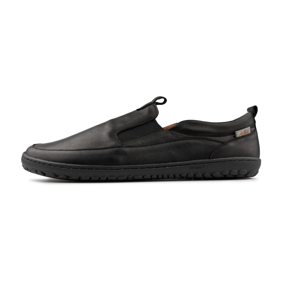 Herr barfotaskor slip on svart