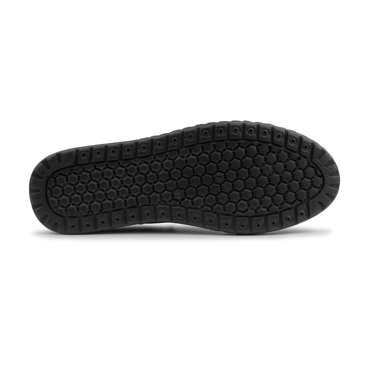 Damlädersneakers med resår Radana svart