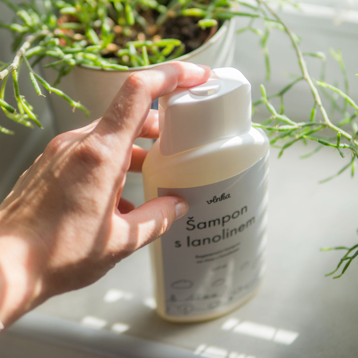 Hårschampo med lanolin 250 ml