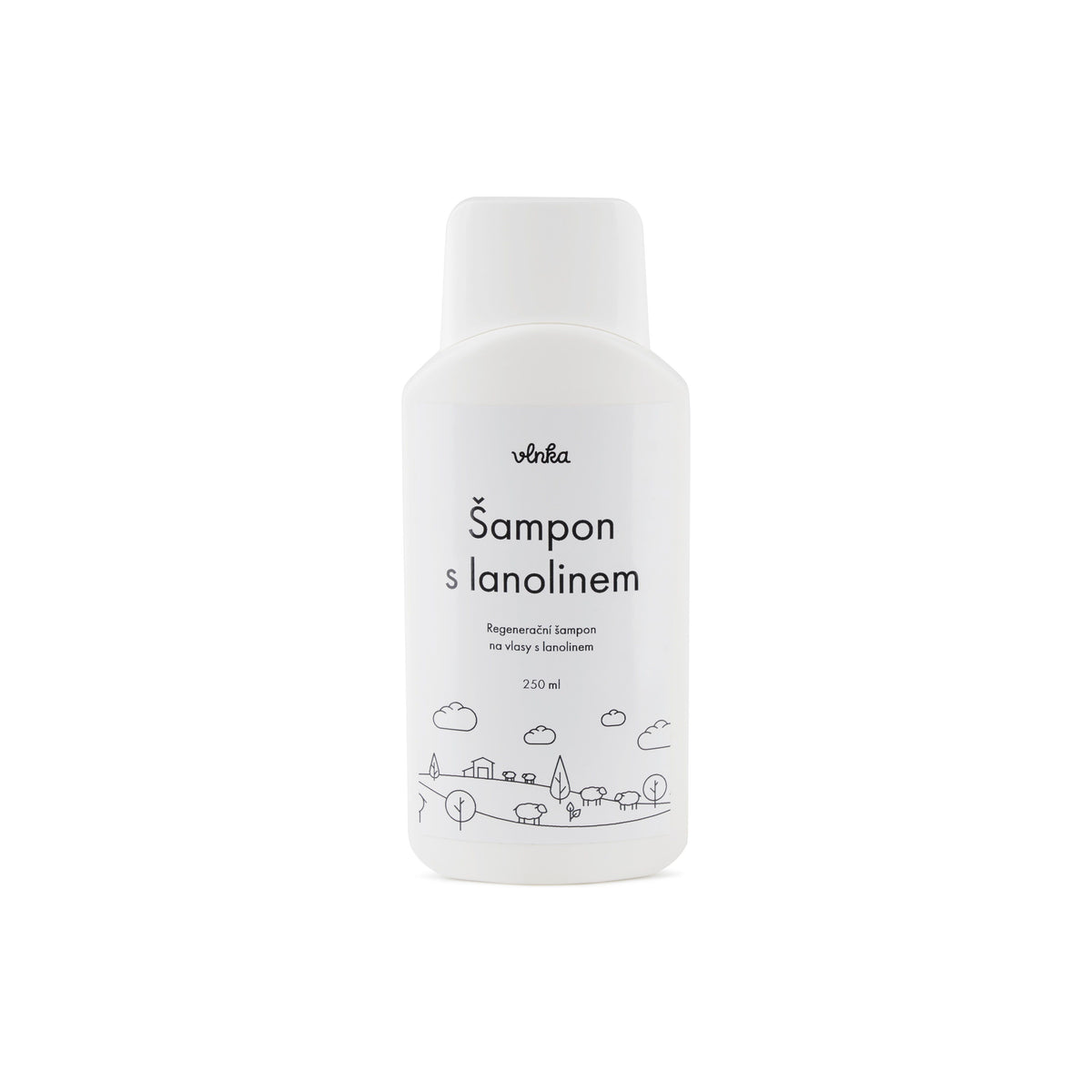 Hårschampo med lanolin 250 ml
