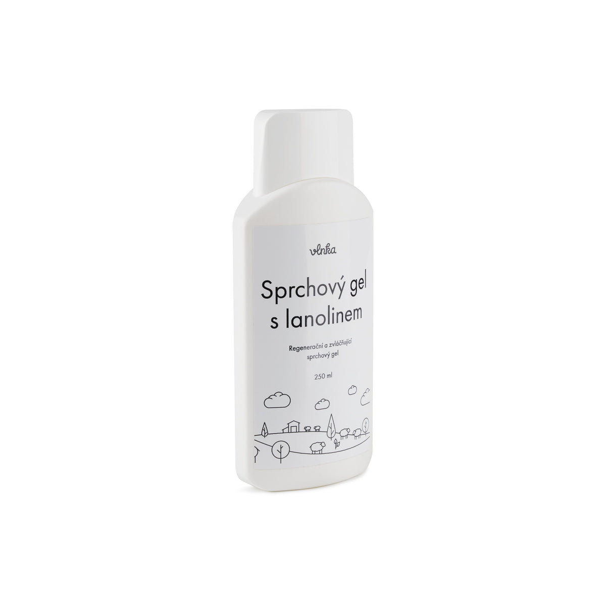 Duschgel med lanolin 250 ml