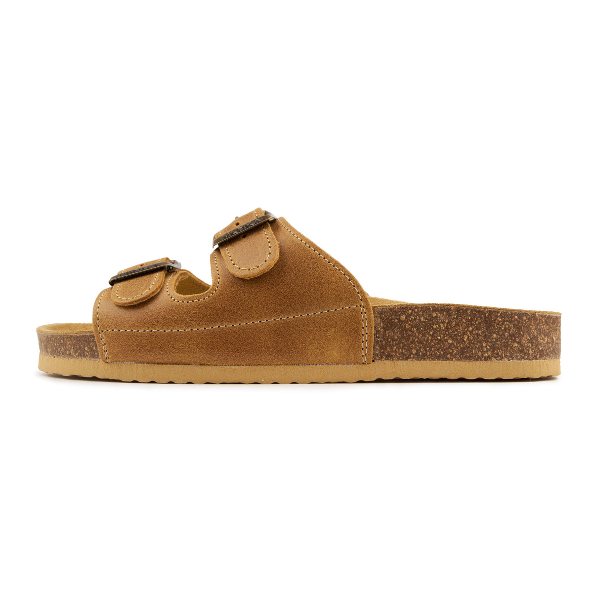Dam kork anatomiska slip-in-tofflor Linda beige