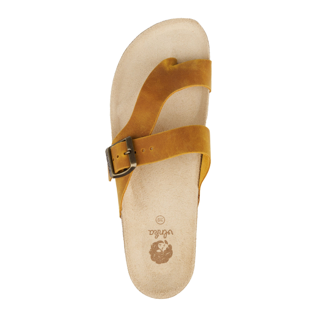Anatomiska dam-korkslip-in-tofflor Vanda beige