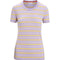 Dam-t-shirt Merinoullblandning Wave SS Tee Rand Icebreaker purple gaze