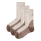 3 par trekking merinoullstrumpor beige