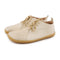 Dam barfota läderskor Olivie beige