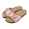 Dam kork anatomiska slip-in-tofflor Inka rosa