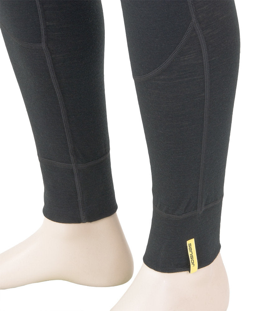Funktionsunderställsbyxor för herr Sensor Merino Active svart
